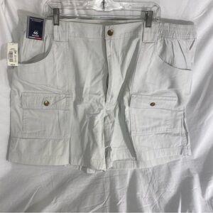 Roundtree & Yorke Light Gray Cargo Shorts
